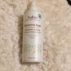 Babo botanicals baby shampoo and wash